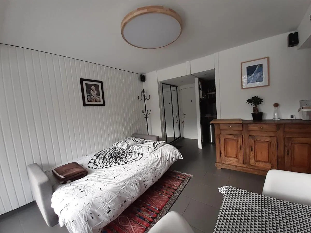 Apartmán Studio Quartier Calme Centre Ville Vue Mont Blanc Chamonix Francie